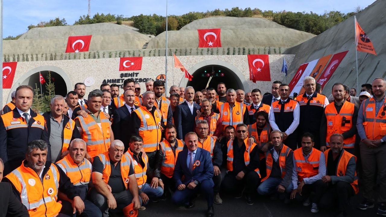 Bakan Uraloğlu: Aydınca Varyantı ve Şehit Ahmet Özsoy Tüneli Amasya'nın ulaşımını güçlendiriyor