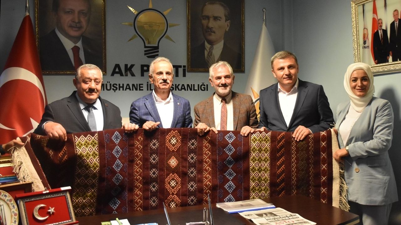 Bakan Uraloğlu Gümüşhane'de: Kop Tüneli ve Bayburt-Gümüşhane Havalimanı çalışmalarında güncelleme