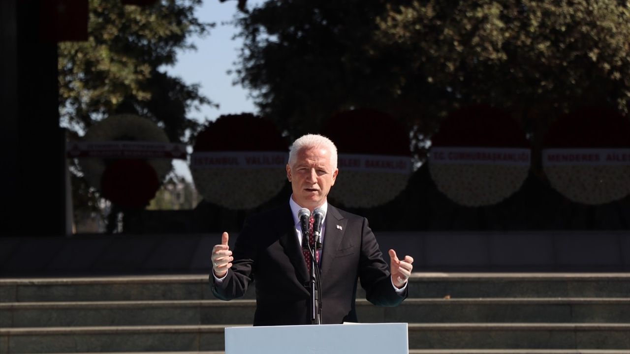 Bakan Yerlikaya'dan Menderes, Zorlu ve Polatkan anmasında darbeler zinciri vurgusu