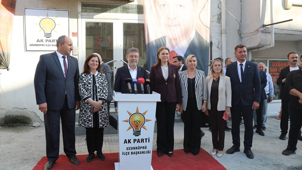 Bakan Yumaklı: Meriç suyunun Çakmak Barajı'na aktarımı başladı, Edirne'de su yönetimi vurgusu