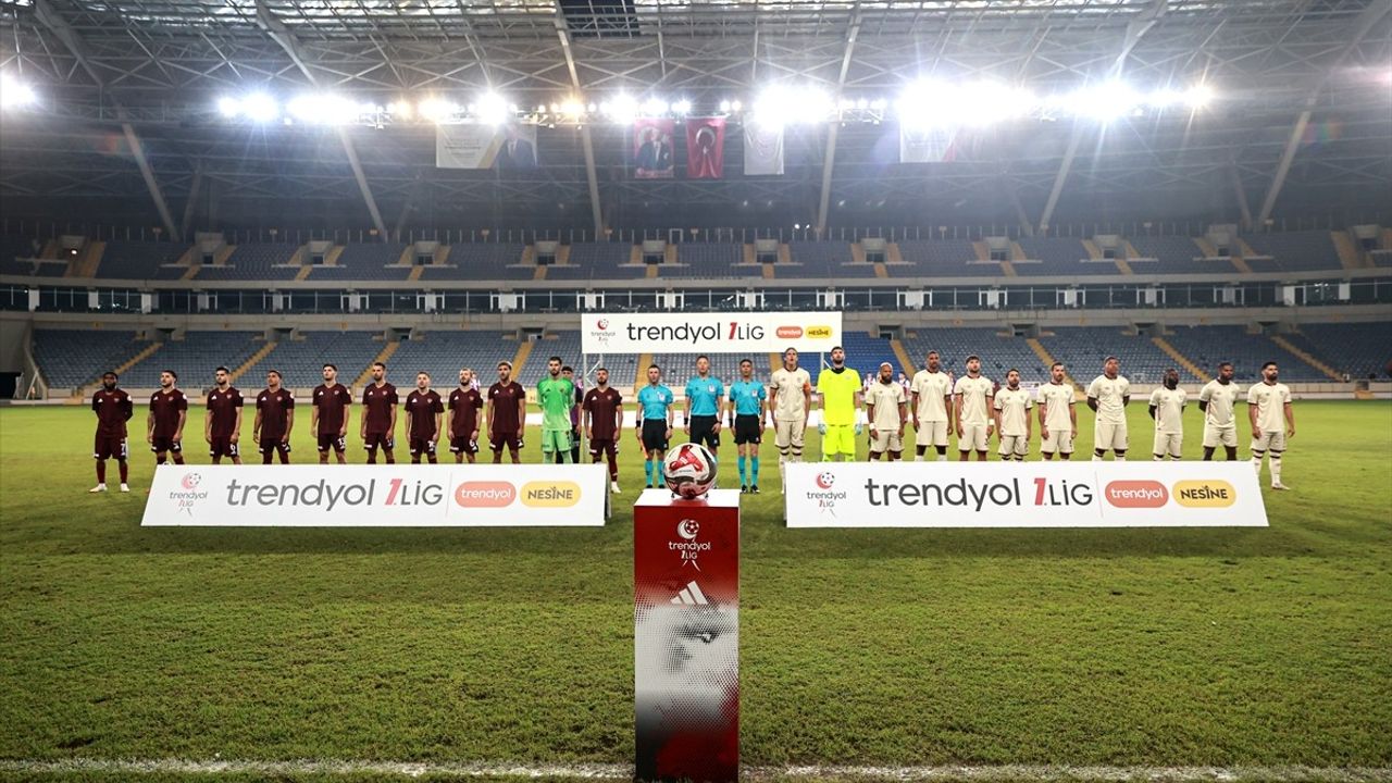 Bandırmaspor, Trendyol 1. Lig 8. haftasında Atakaş Hatayspor'u 3-0 yendi
