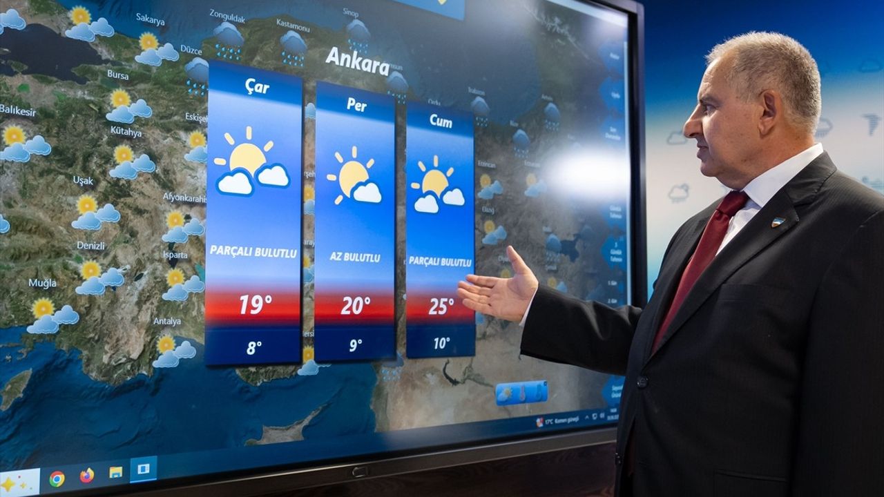 Batı Kesimlerde Sağanak Bekleniyor: Marmara, Ege ve Batı Akdeniz Ön Planda