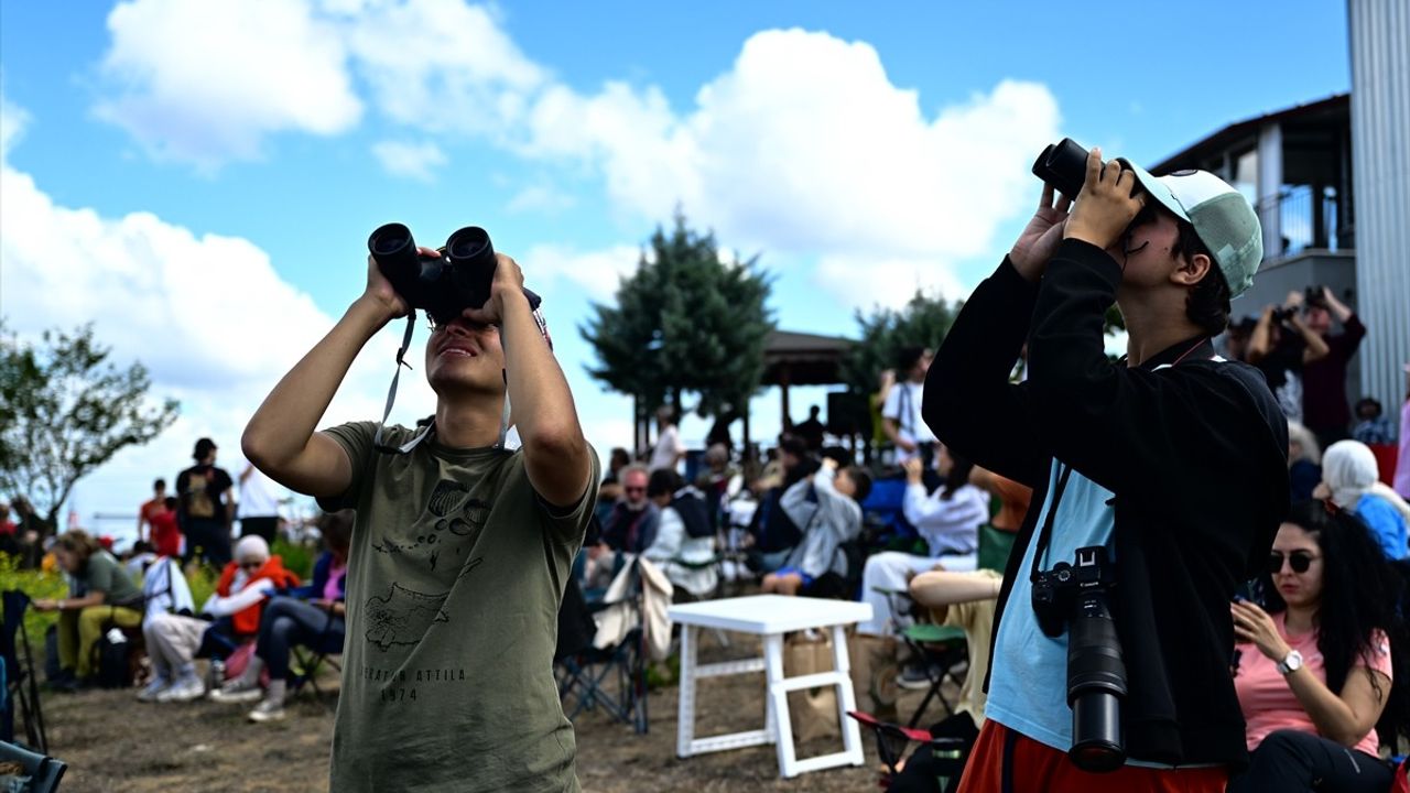 Beykoz'da dördüncü 'Yırtıcı Göçü Gözlem Etkinliği' gerçekleştirildi
