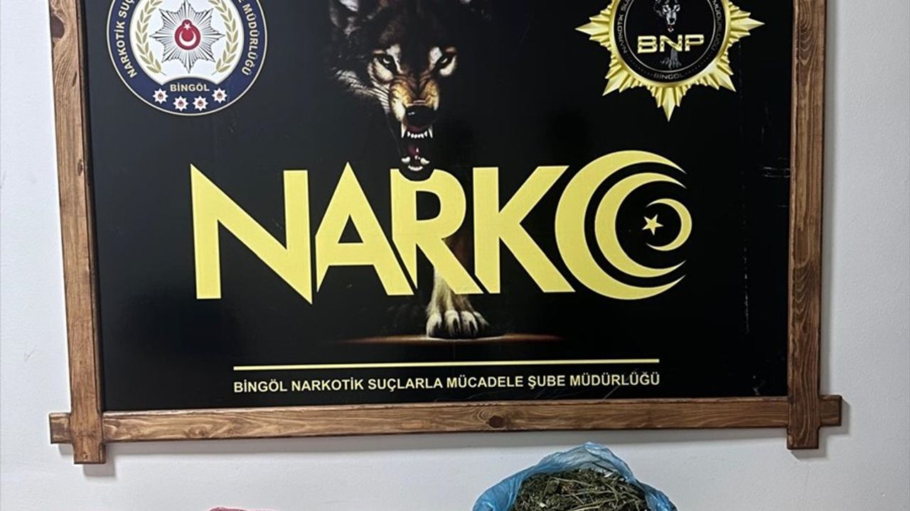 Bingöl'de uyuşturucu operasyonu: 4 gözaltı, 3 tutuklama, 1 kilo 782 gram esrar ele geçirildi