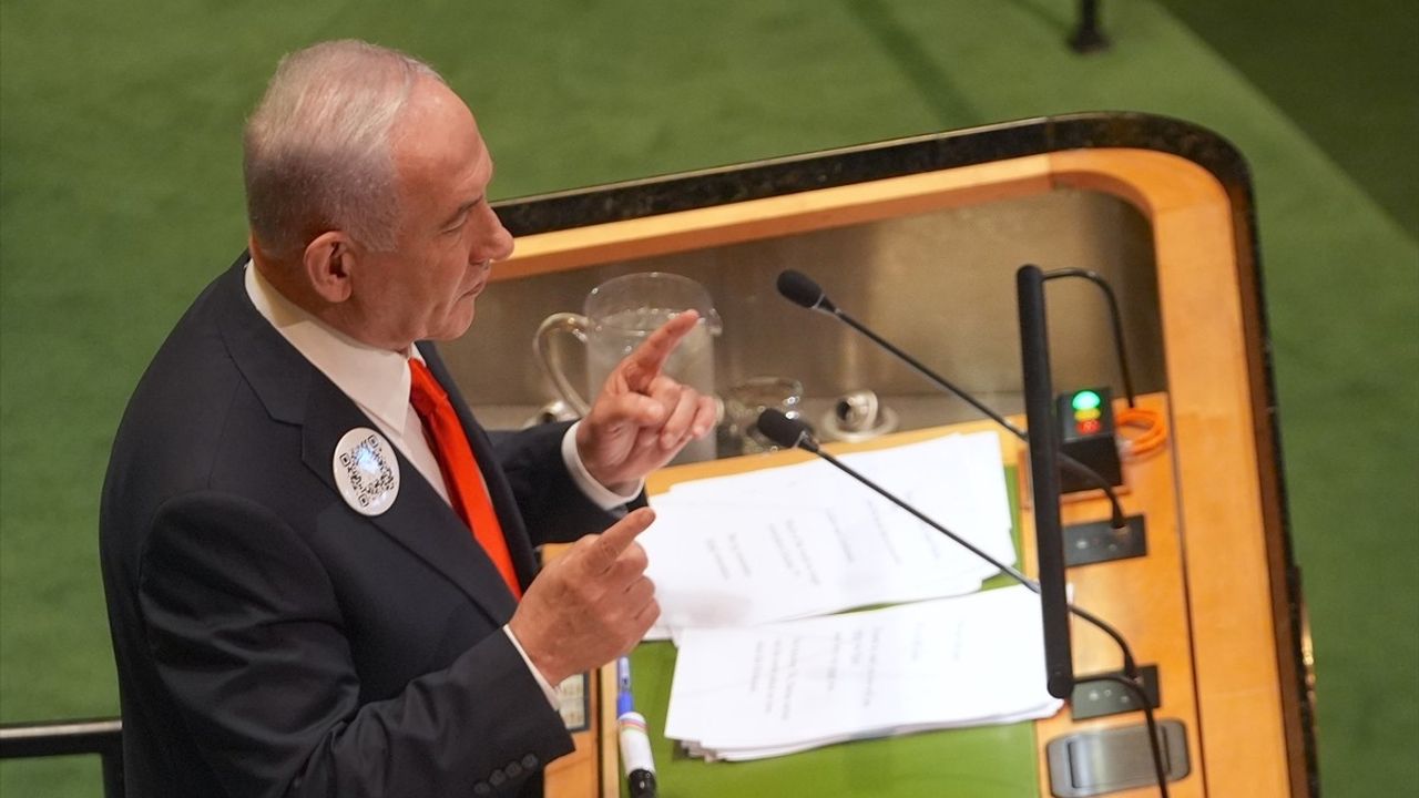 BM Genel Kurulu'nda Netanyahu'ya Protesto: Çok Sayıda Ülke Temsilcisi Salonu Terk Etti