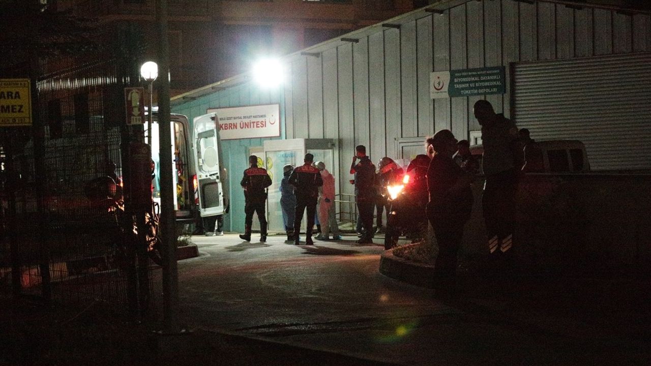 Bolu'da yakıt deposundaki şüpheli maddeyi inceleyen 9 polisten 4'ü taburcu edildi