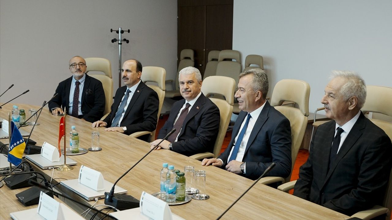 Bosna Hersek Temsilciler Meclisi Başkan Yardımcısı Denis Zvizdic, Konya Heyetini Kabul Etti