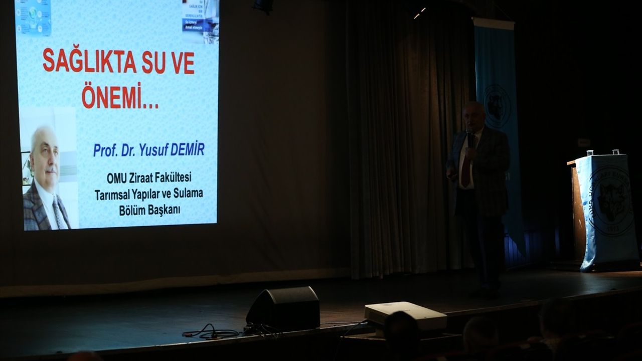 Bursa'da 'Sağlıkta Su ve Önemi' konferansı: Suyun rolü ve tasarruf çağrısı
