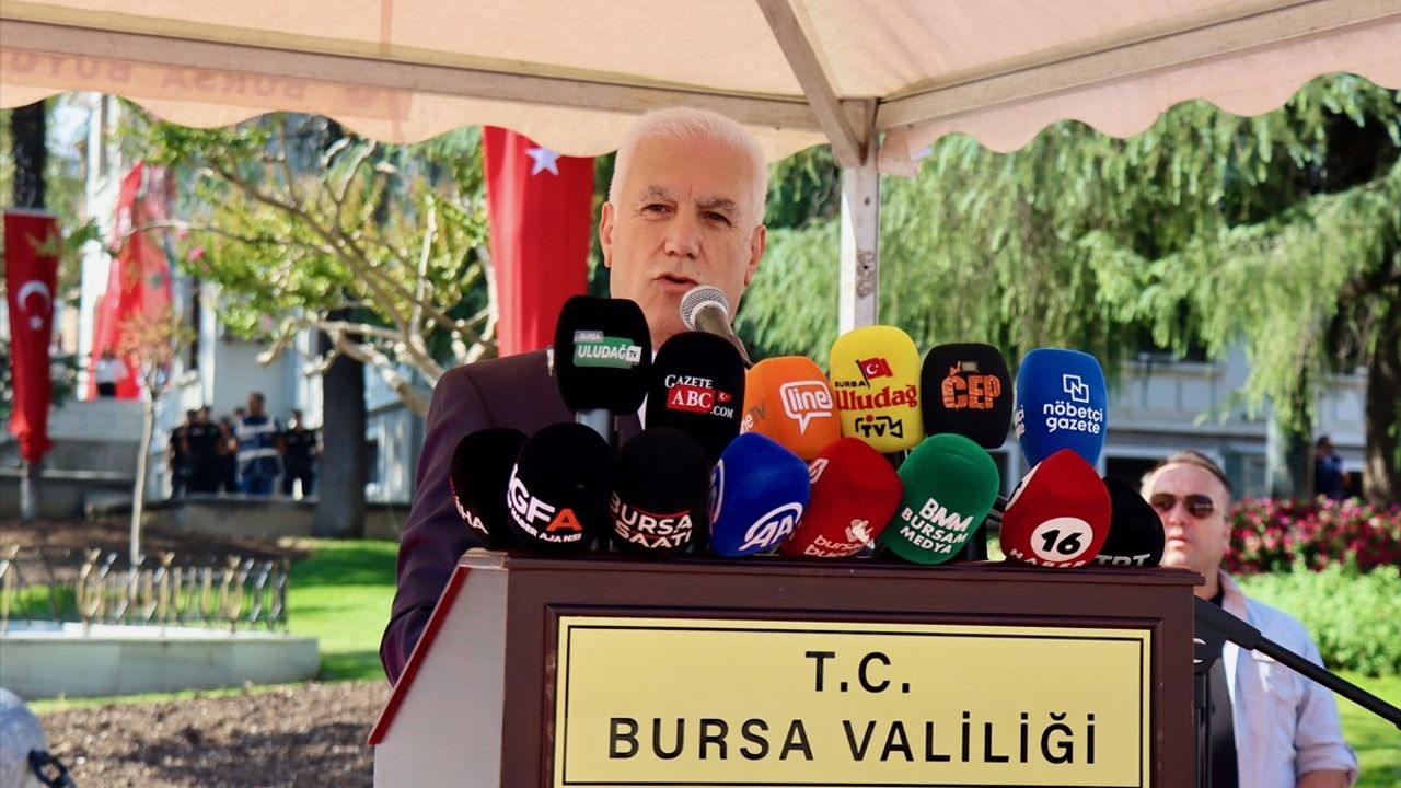 Bursa'nın Düşman İşgalinden Kurtuluşunun 103. Yılı Törenlerle Kutlandı