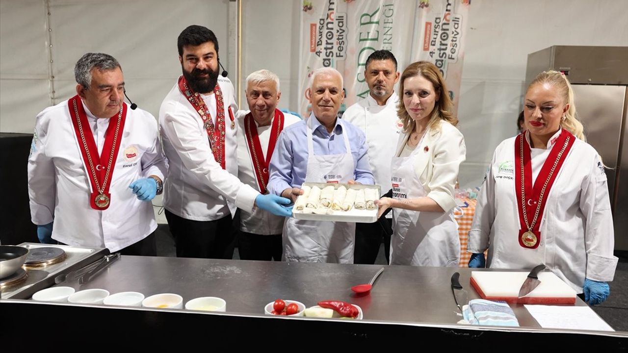 Bursa Uluslararası Gastronomi Festivali dördüncü kez 'Rota Yeniden Oluşturuluyor' temasıyla sona erdi