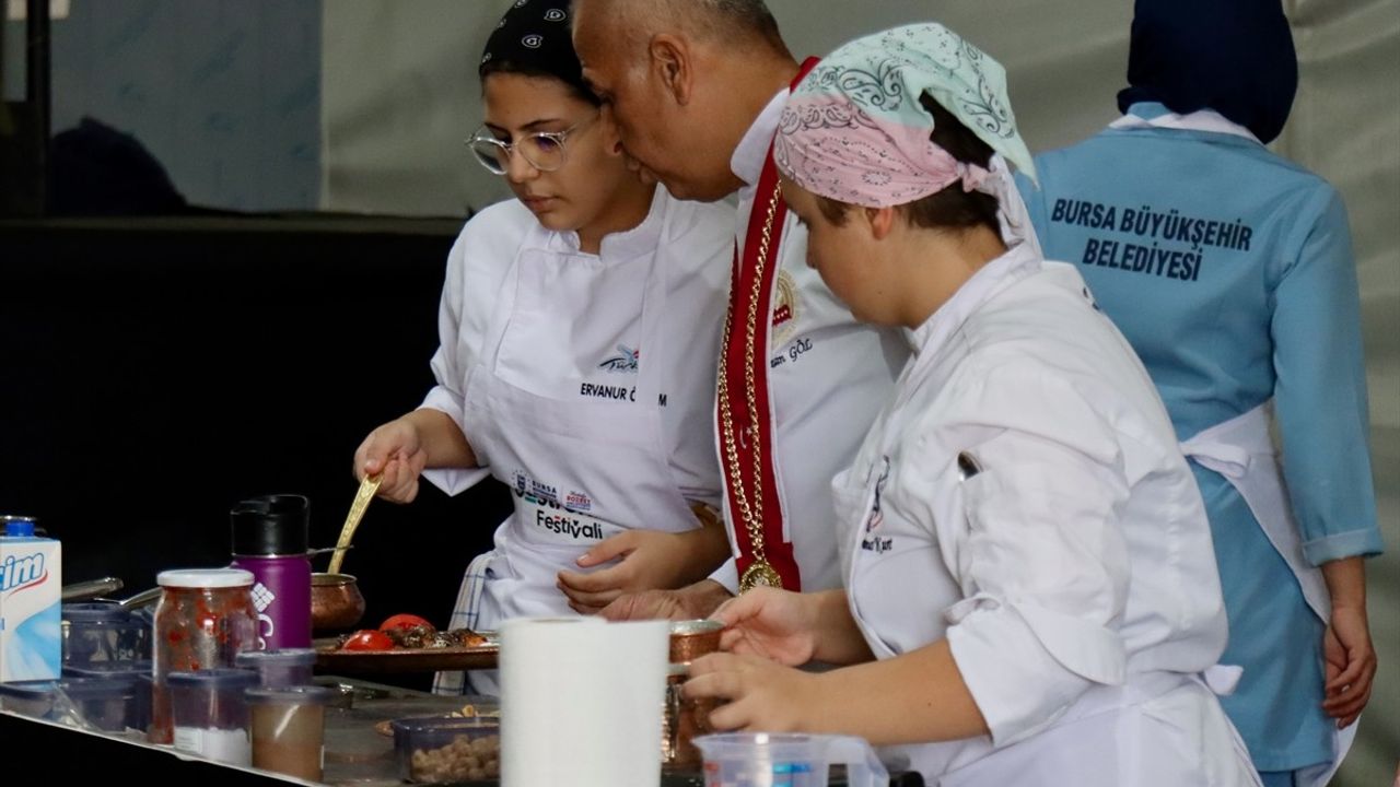 Bursa Uluslararası Gastronomi Festivali'nde coğrafi işaretli ürünler ön plana çıkıyor