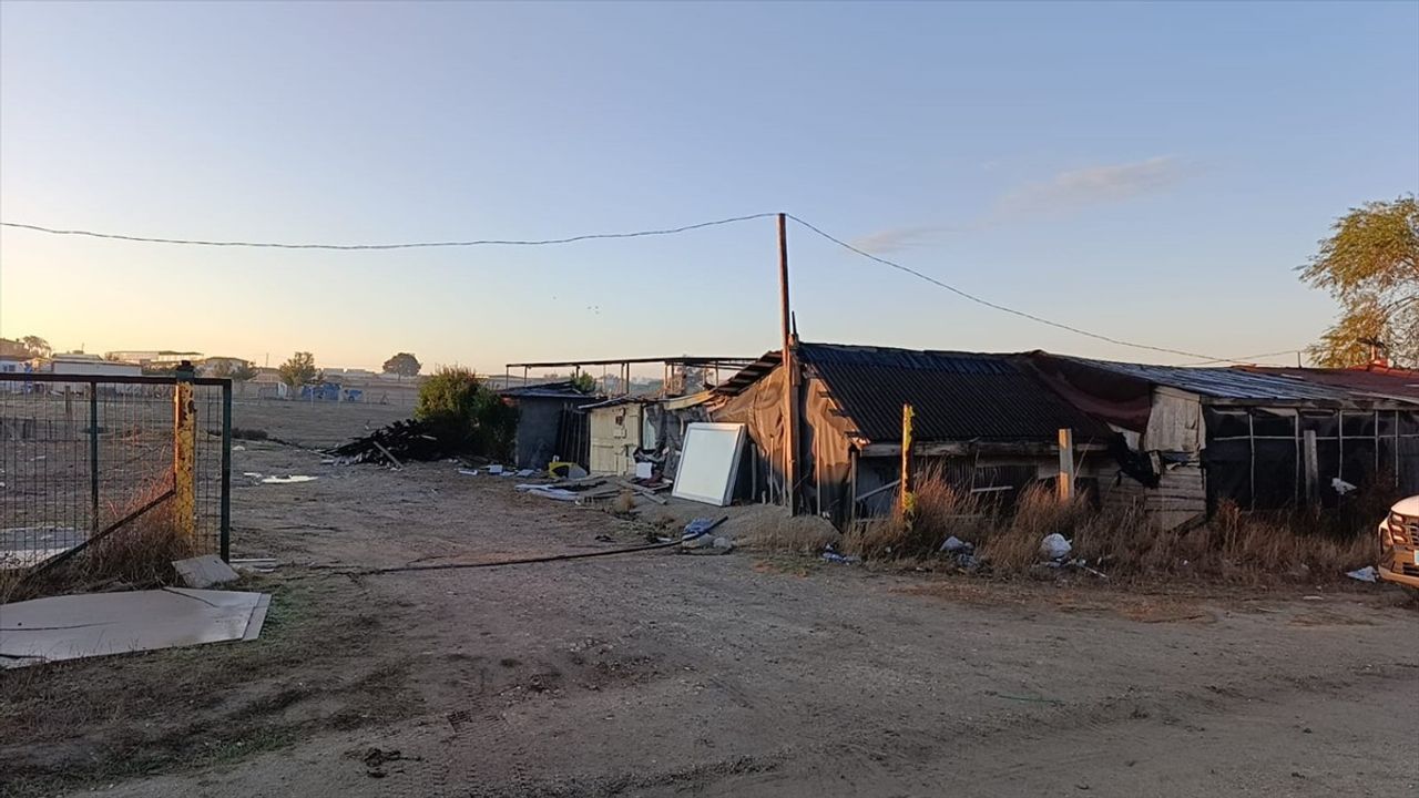 Çerkezköy’de baraka yangını: 42 yaşındaki kadın hayatını kaybetti