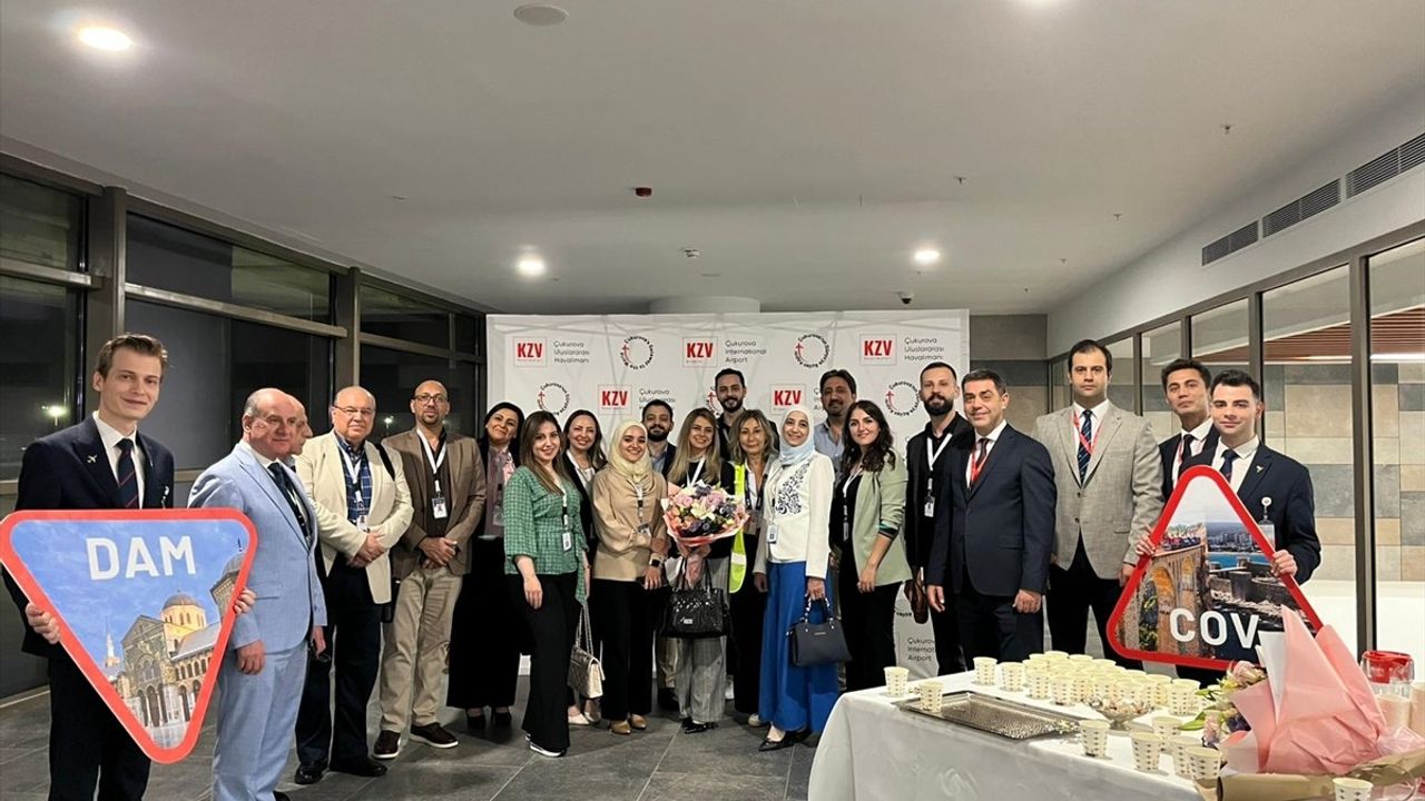 Çukurova Uluslararası Havalimanı ile Şam arasında direkt uçuşlar başladı