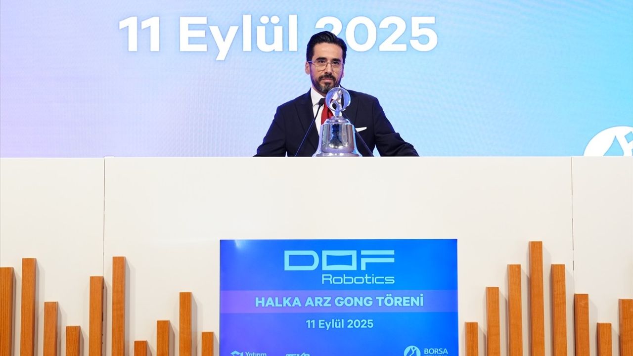 DOF Robotik, Borsa İstanbul Yıldız Pazar’da 'DOFRB' koduyla işlem görmeye başladı