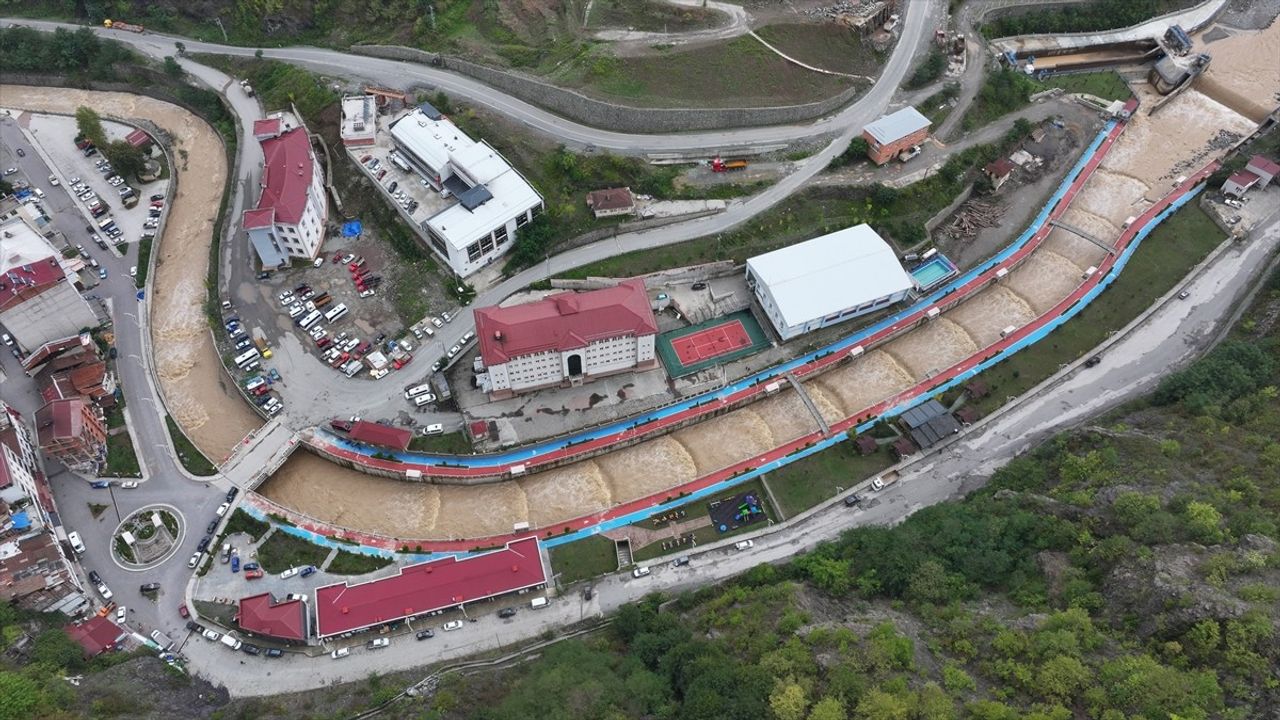 DSİ: Artvin'de 19 Eylül yağışları taşkın kontrol yapıları sayesinde sınırlı hasarla atlatıldı