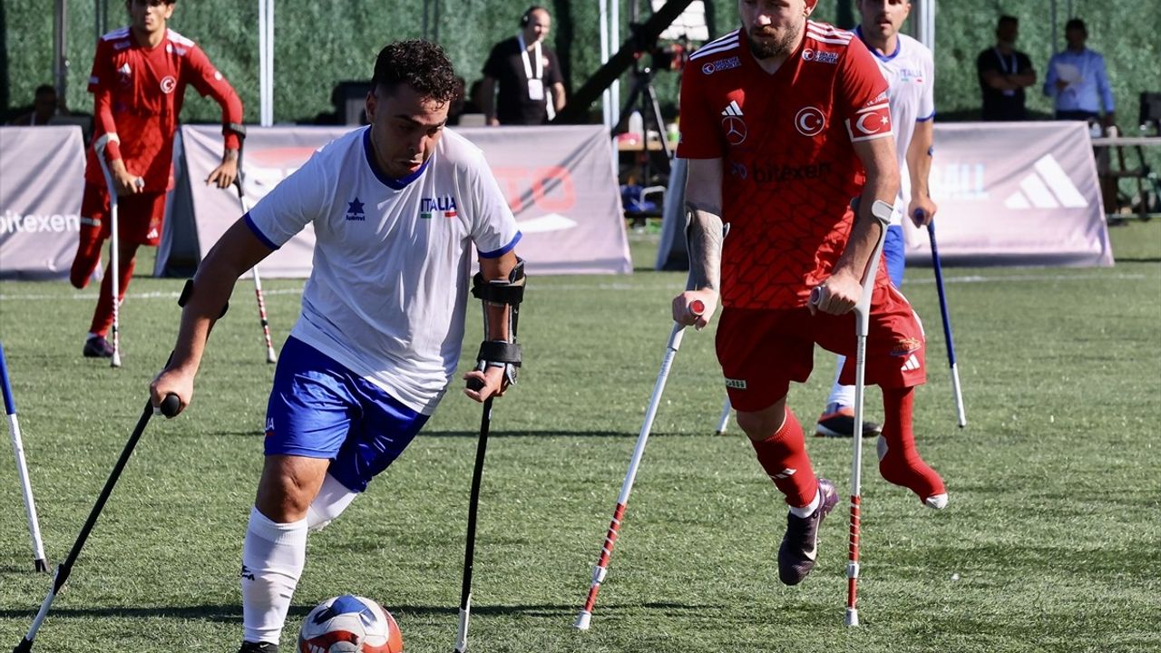 EAFF 2025 Ampute Futbol Uluslar A Ligi: Türkiye 5-0 İtalya