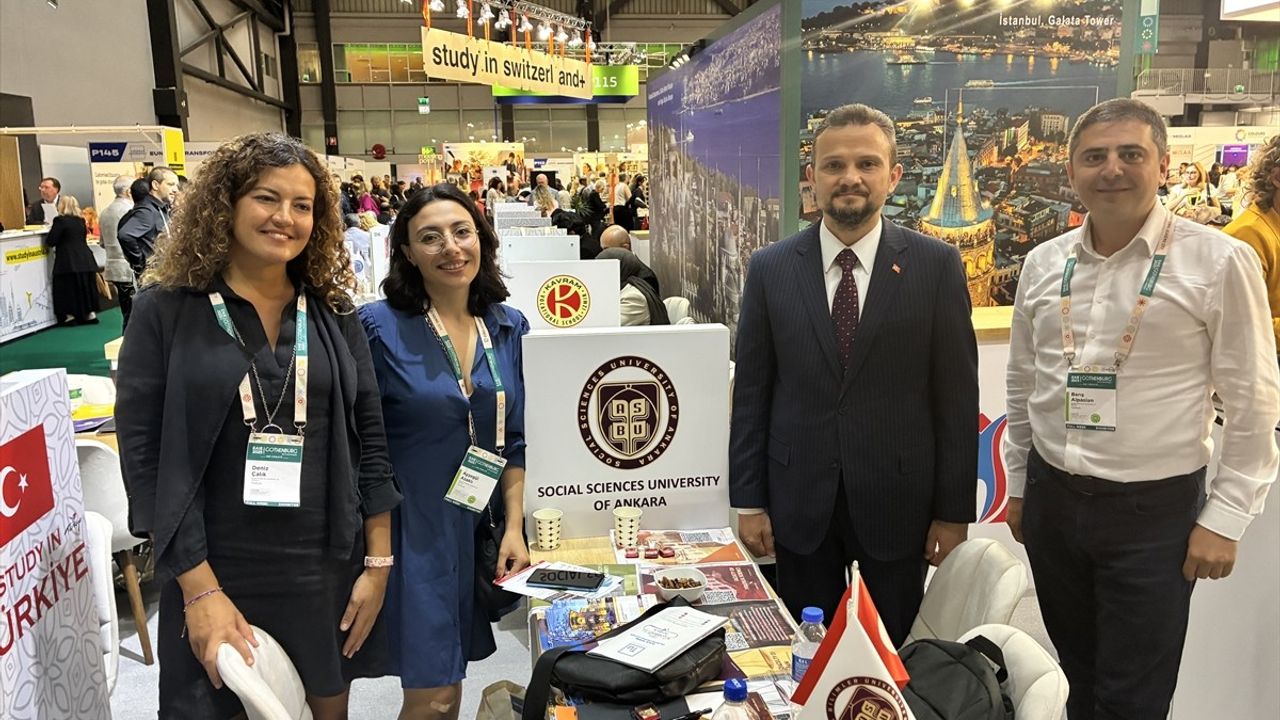 EAIE Fuarı'nda Türkiye pavilyonu yoğun ilgi gördü