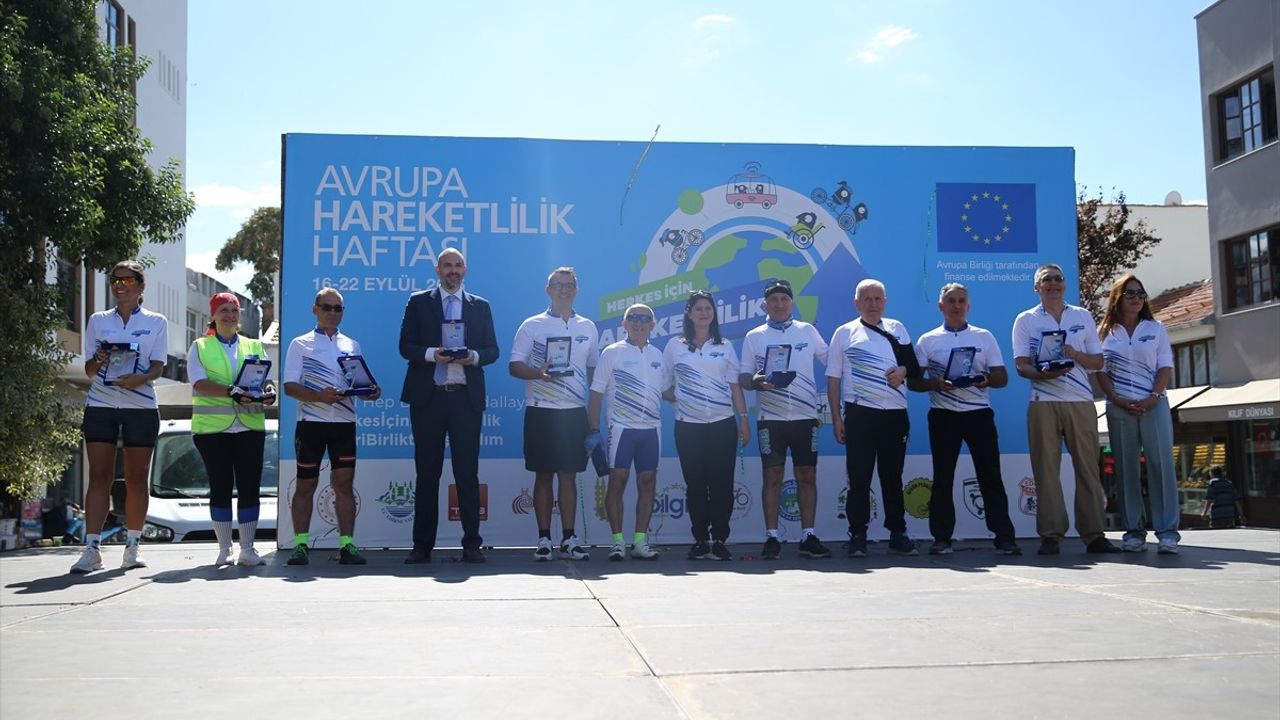 Edirne'de Avrupa Hareketlilik Haftası kapsamında Uluslararası Bisiklet Festivali düzenlendi