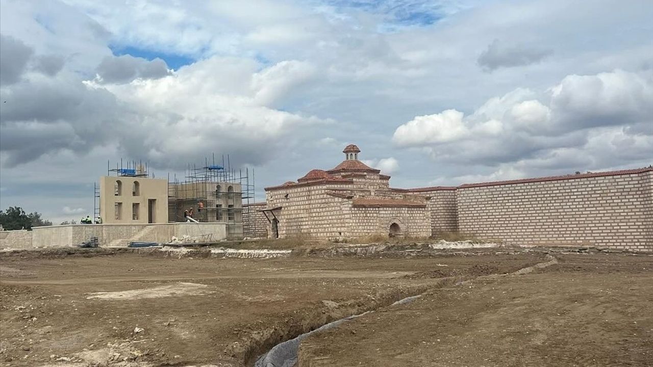 Edirne Sarayı'nın ihya çalışmaları sürüyor: Cihannüma Kasrı ve Arz Odası'nda ilerleme