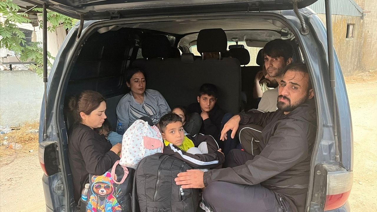 Edirne Uzunköprü'de Panelvanda 16 Düzensiz Göçmen Yakalandı