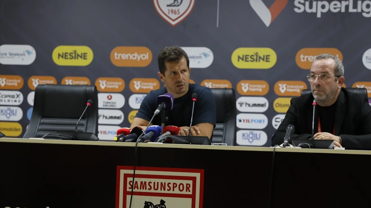 Emre Belözoğlu: Samsunspor deplasmanında alınan 2-1'lik galibiyet değerli ve hak edildi
