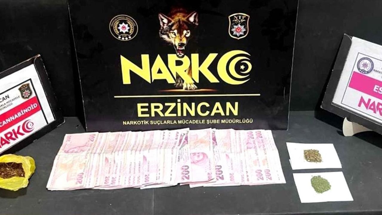 Erzincan'da Uyuşturucu Operasyonu: 1 Şüpheli Tutuklandı