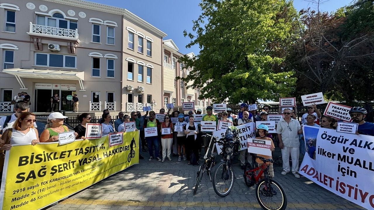 Fethiye'de bisiklet kazası davası: 2 ölüm, tutuklu sanığın yargılanması sürüyor