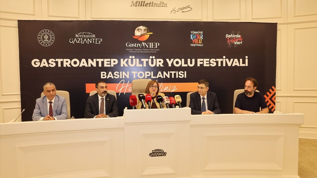 GastroAntep Kültür Yolu Festivali 13-21 Eylül'de düzenlenecek