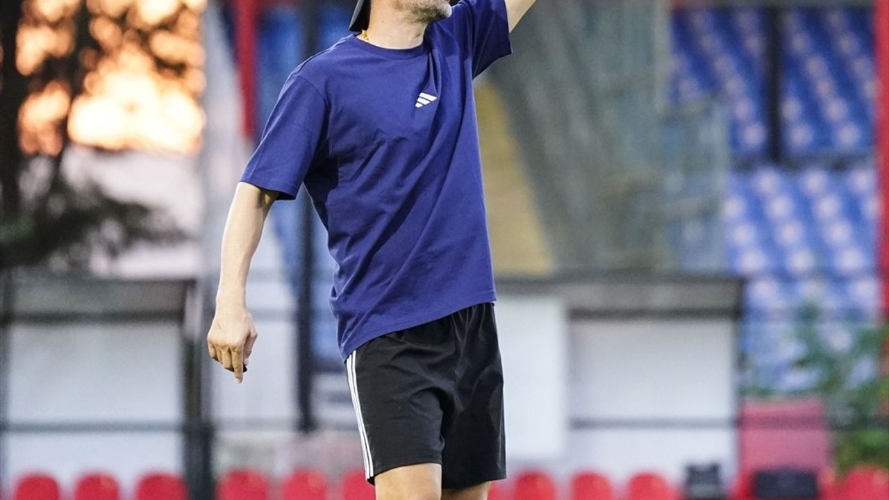 Gaziantep FK, Samsunspor maçı hazırlıklarını Burak Yılmaz yönetiminde sürdürdü