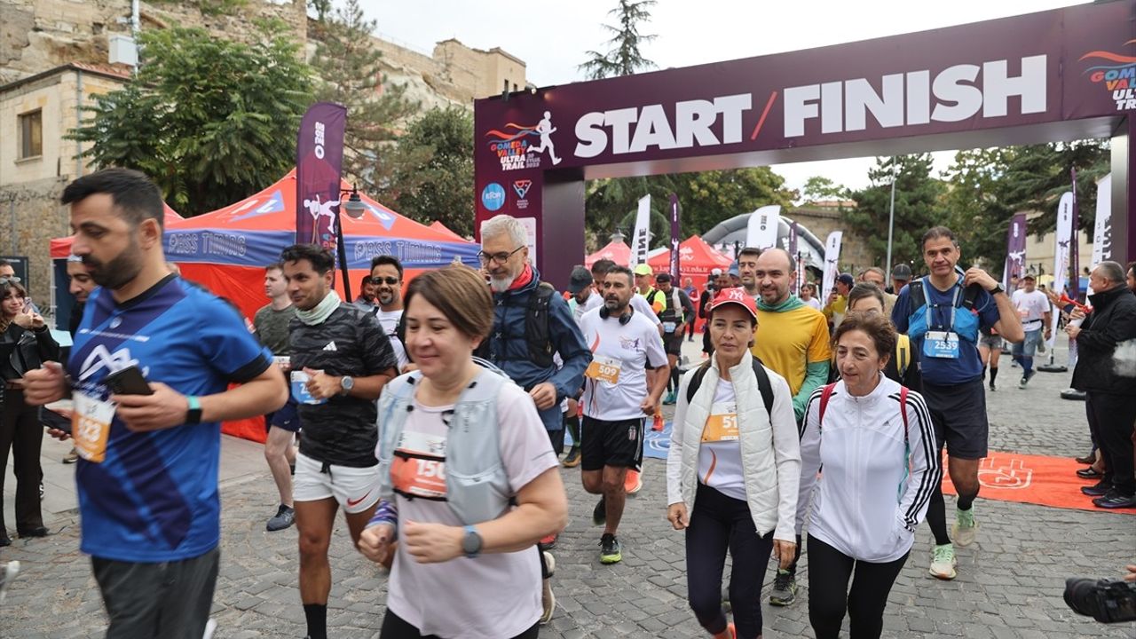 Gomeda Ultra Valley Trail Koşusu Nevşehir'de başladı — 5 ülkeden 187 sporcu katıldı
