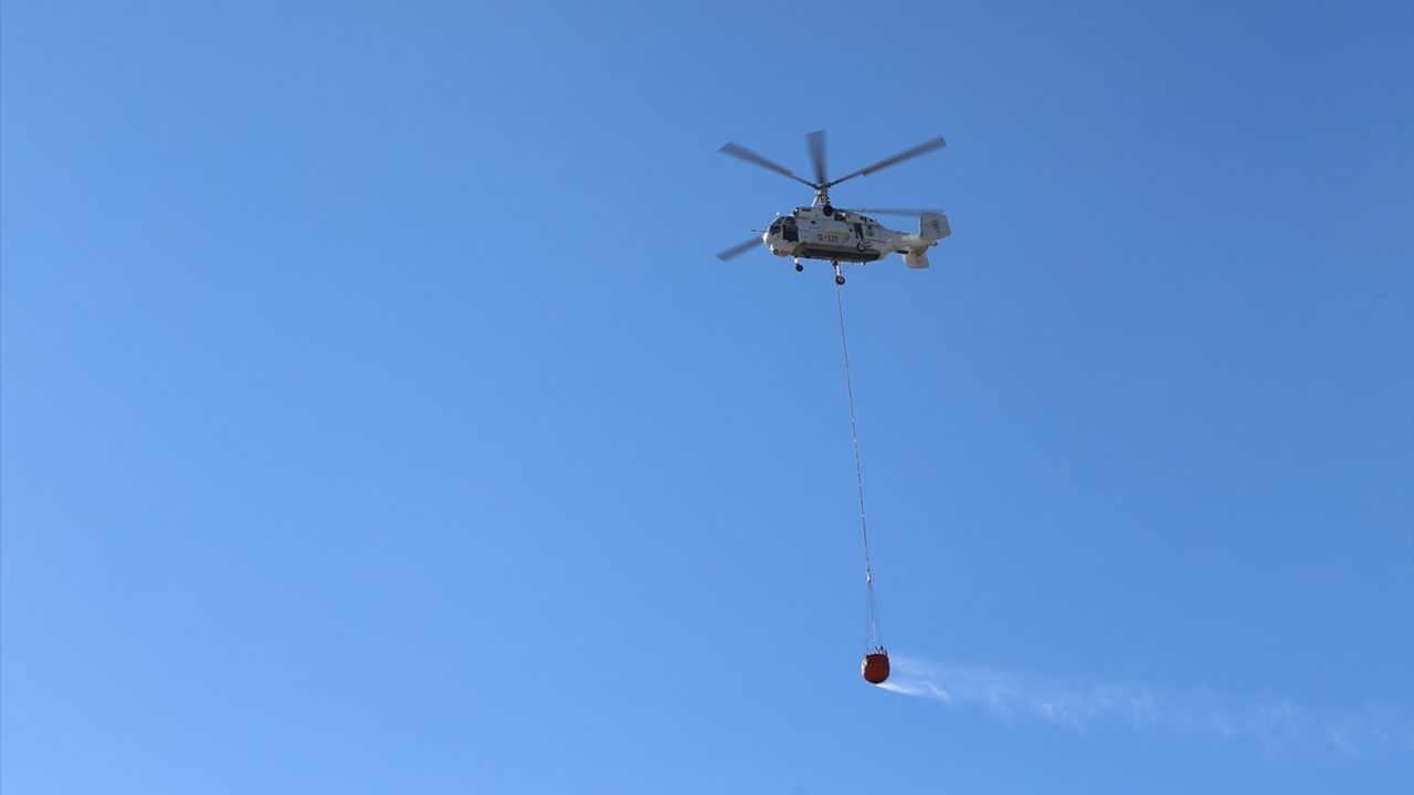 Güncelleme 3: Alanya'da Orman Yangınına Hava ve Kara Ekipleri Müdahale Ediyor