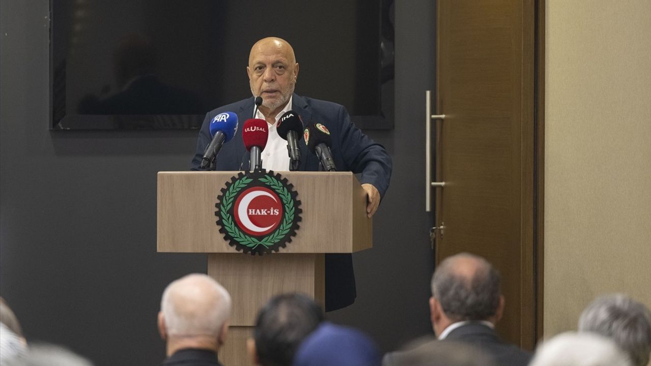HAK-İŞ Başkanı Arslan: Uygulamalar cinsiyete dayalı ücret farklılığı yaratıyor