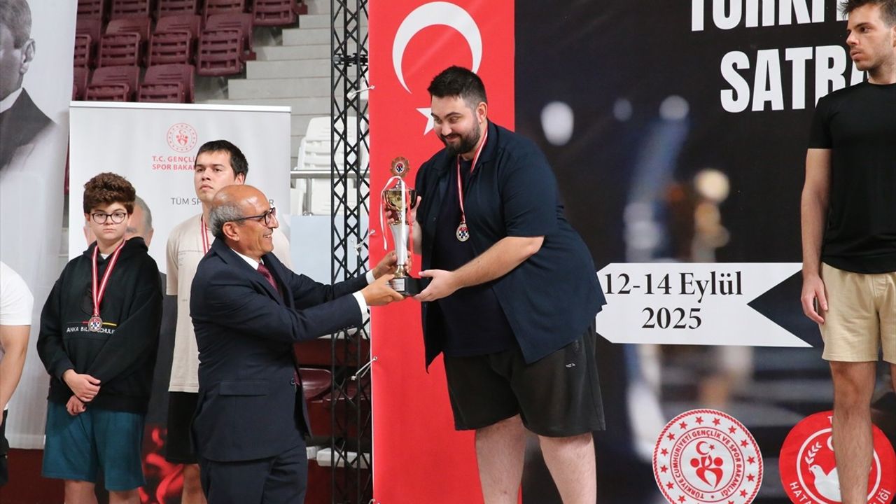 Hatay'da Türkiye Yıldırım Satranç Şampiyonası: 164 sporcu Antakya'da yarıştı