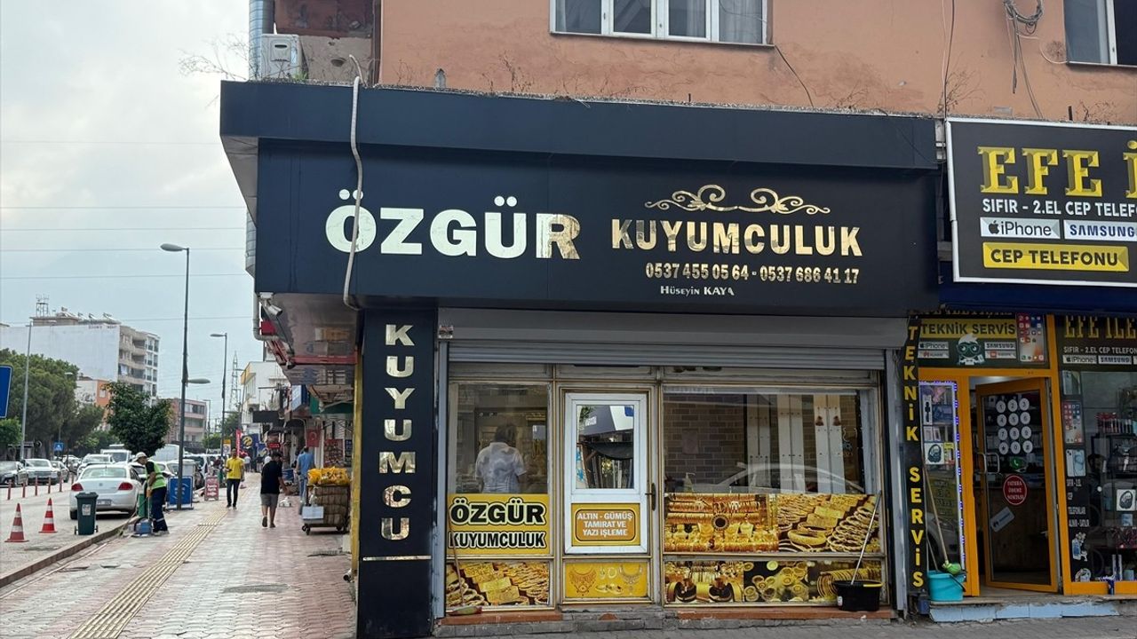 Hatay Payas'ta kuyumcuya silahlı yağma girişimi: 3 şüpheli tutuklandı