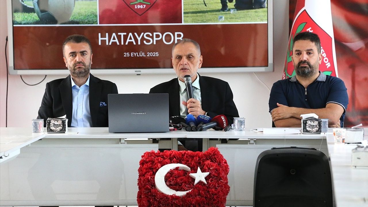 Hatayspor'da olağanüstü kongre kararı: Başkan Hikmet Çinçin tarih verdi