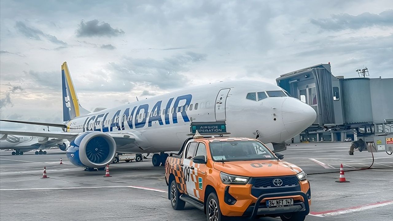 Icelandair, İstanbul Havalimanı'nda tarifeli seferlere başladı