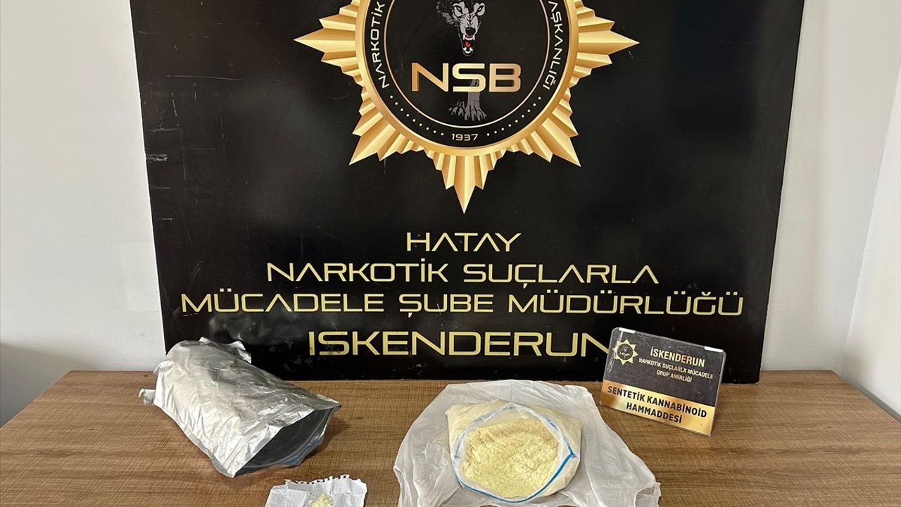 İskenderun'da uyuşturucu operasyonu: 5 zanlı tutuklandı