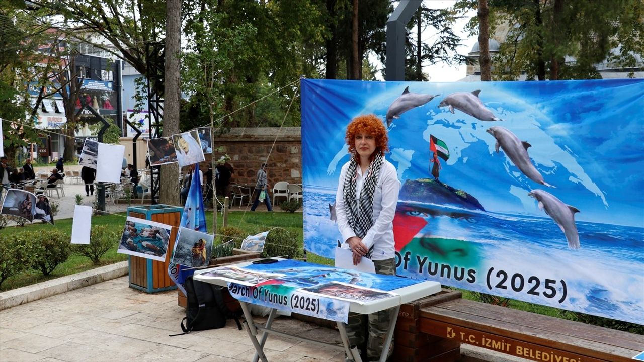 İstanbul'dan Kudüs'e yürüyüş: İranlı doktora öğrencisi Somayeh Moghadam Kocaeli'ye ulaştı