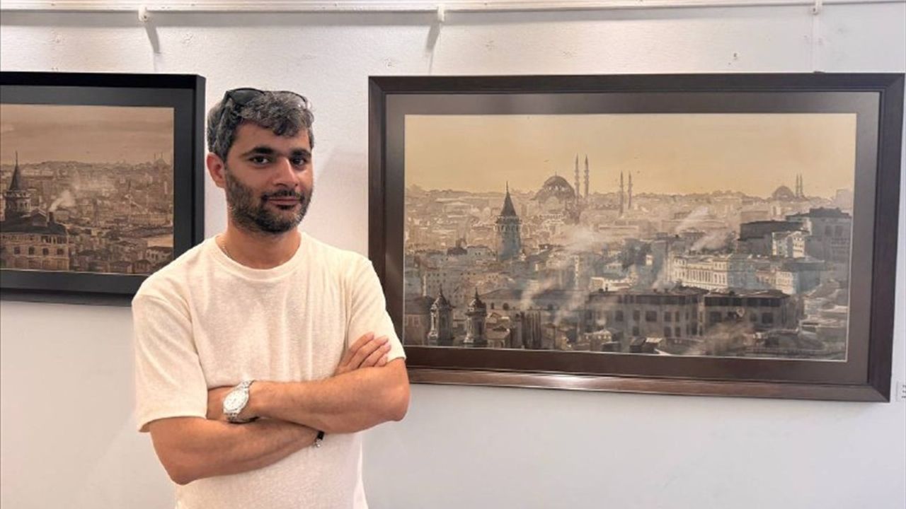 İstanbul Resim Sergisi: Fatma Kılıç ve Vaqif Zeyidguliyev eserleri 10 Ekim'e kadar sergide