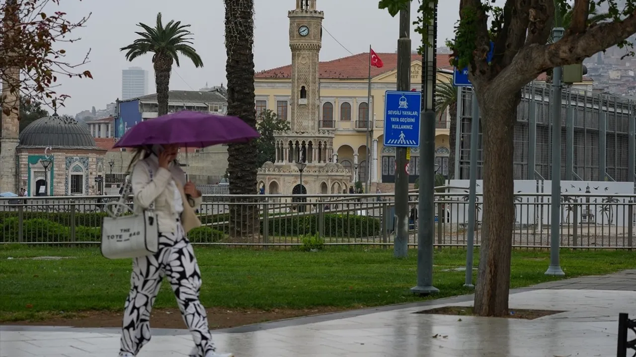 İzmir'de 121 gün sonra yağmur