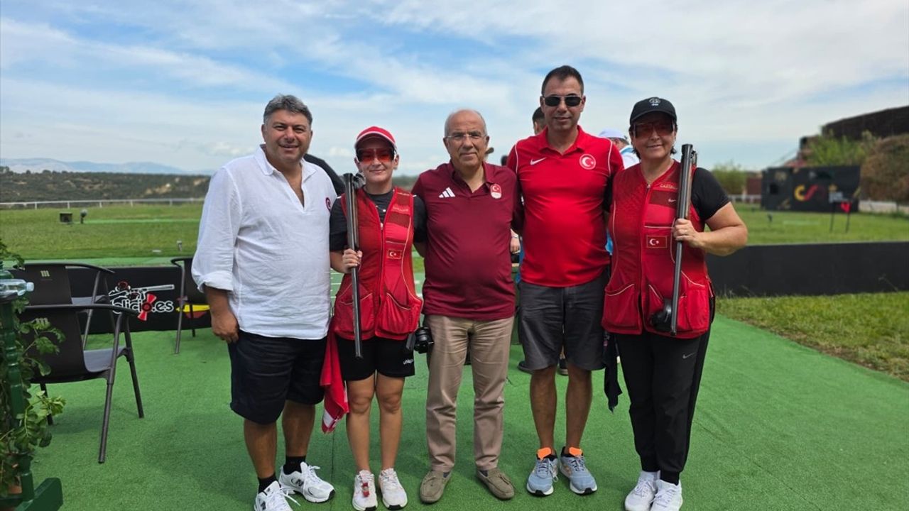 Kadın Milli Atıcılar Avrupa Şampiyonlar Ligi'nde Trap ve Skeet Takımlarında Bronz Madalya