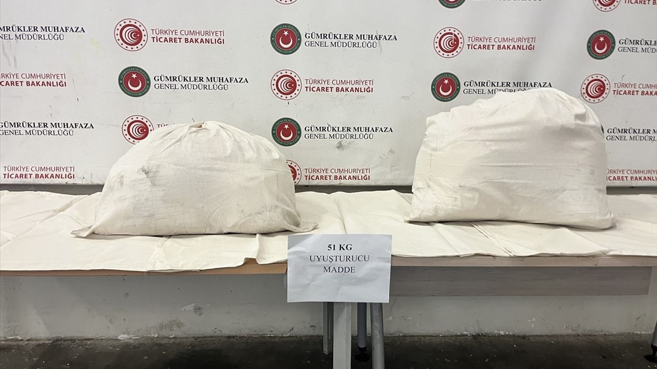 Kapıkule Sınır Kapısı'nda 51 kilogram sentetik uyuşturucu ele geçirildi