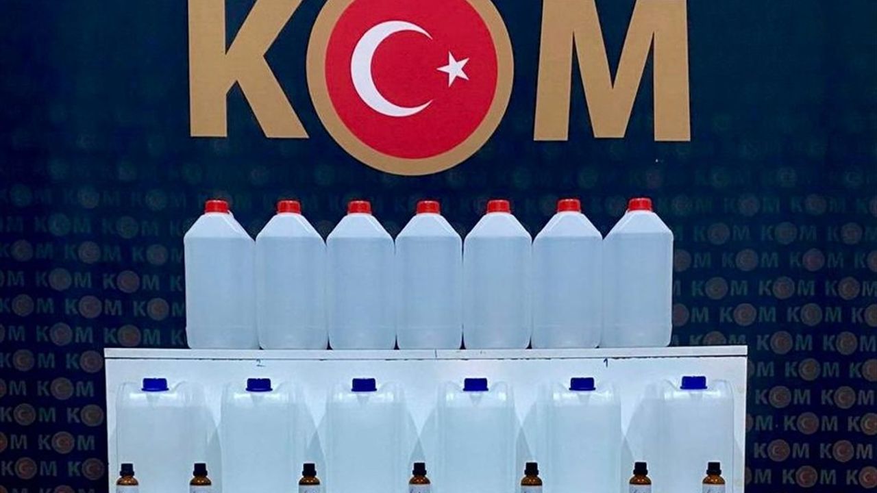 Kars'ta sahte içki operasyonu: 14 kişi gözaltına alındı, çok sayıda ürün ele geçirildi