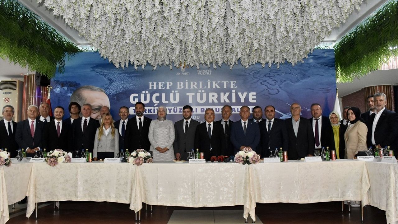 Kaya Ordu'da: 'Partimizin siyaseti Türkiye'ye özgüven aşıladı'