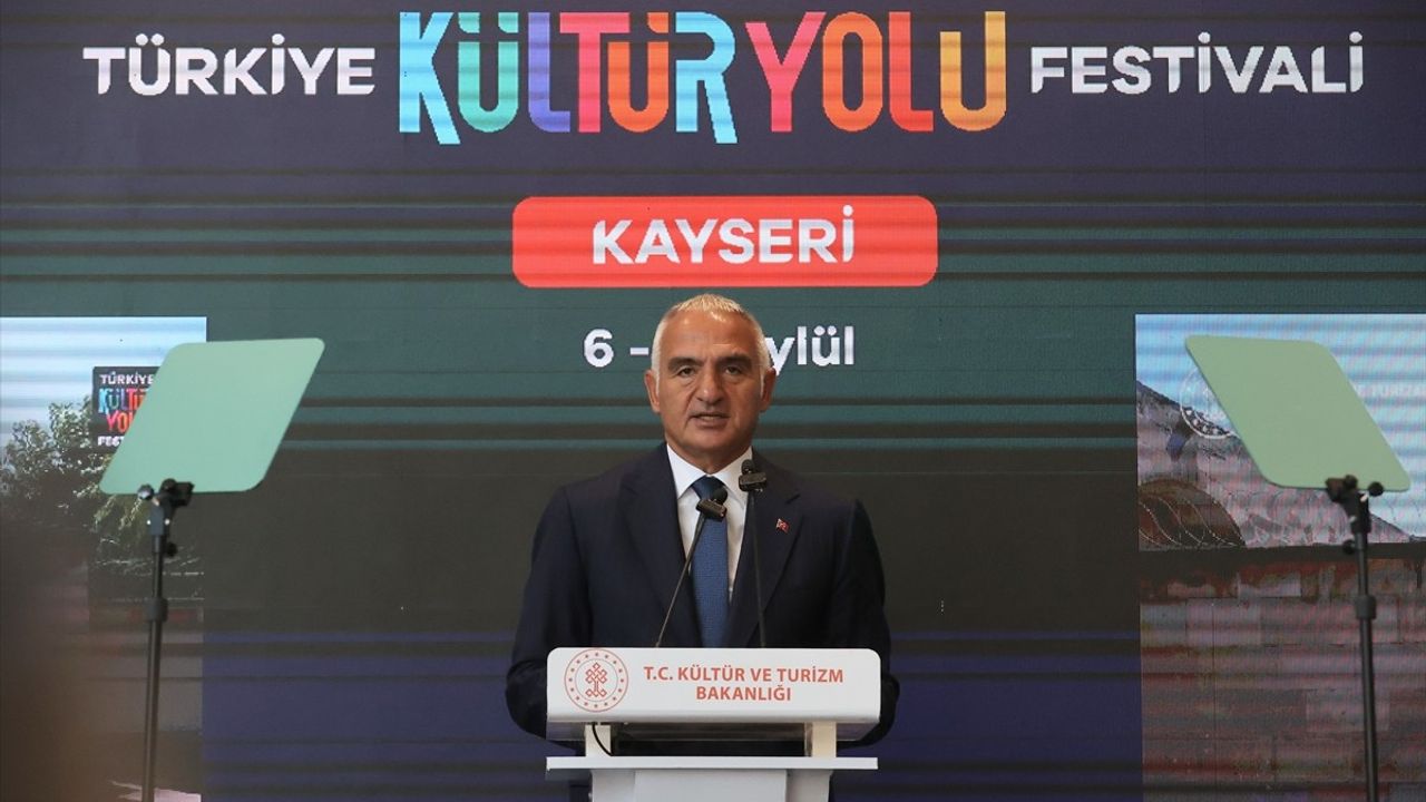 Kayseri'de Türkiye Kültür Yolu Festivali başladı: 9 günde 40 noktada 400 etkinlik