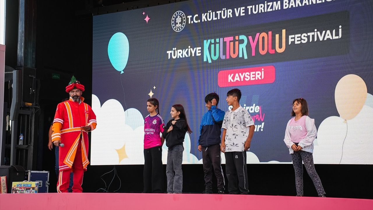 Kayseri'de Türkiye Kültür Yolu Festivali: Konserler, Atölyeler ve Çocuk Etkinlikleri