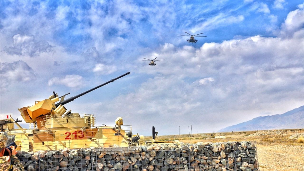 KGAÖ Hızlı Mukabele Kuvvetleri 'Rubej-2025' Tatbikatı Kırgızistan'da Yapıldı