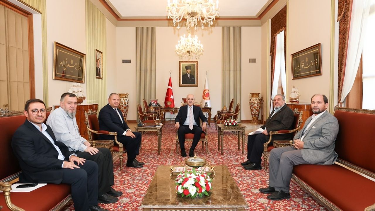 Kırıkkale sivil toplum kuruluşlarından TBMM Başkanı Numan Kurtulmuş'a Gazze mektubu