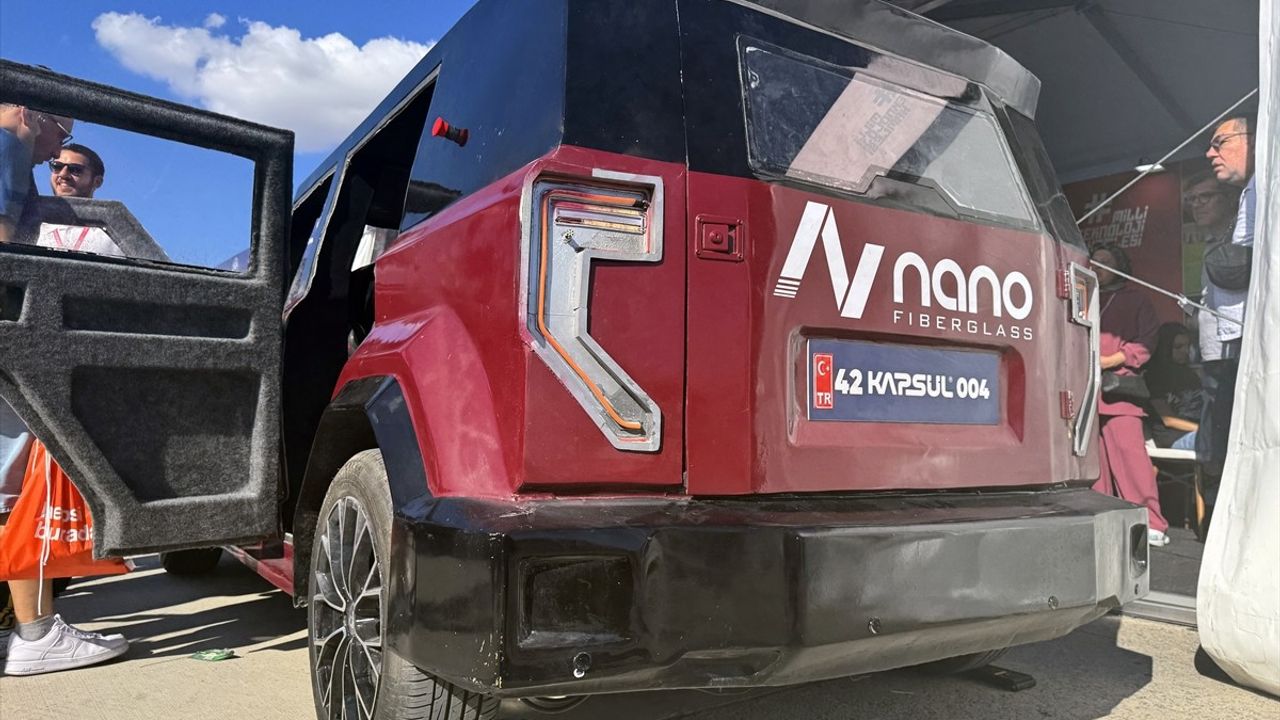 Lyra: Konya Teknik Üniversitesi'nin 100 km menzilli elektrikli aracı TEKNOFEST İstanbul'da sergileniyor