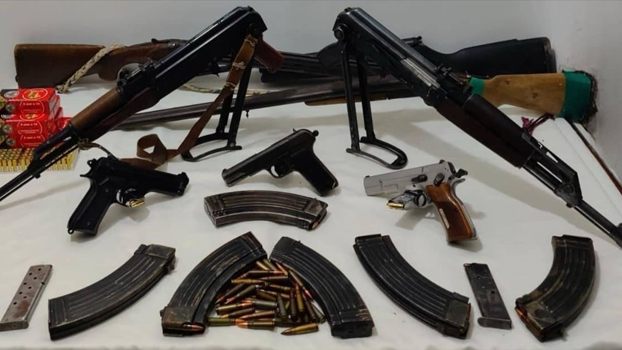 Mardin Kızıltepe'de silah kaçakçılığı operasyonu: 2 gözaltı